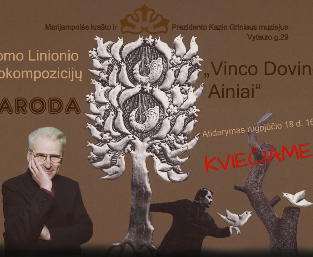 Parodos „Vinco Dovinės ainiai“ atidarymas